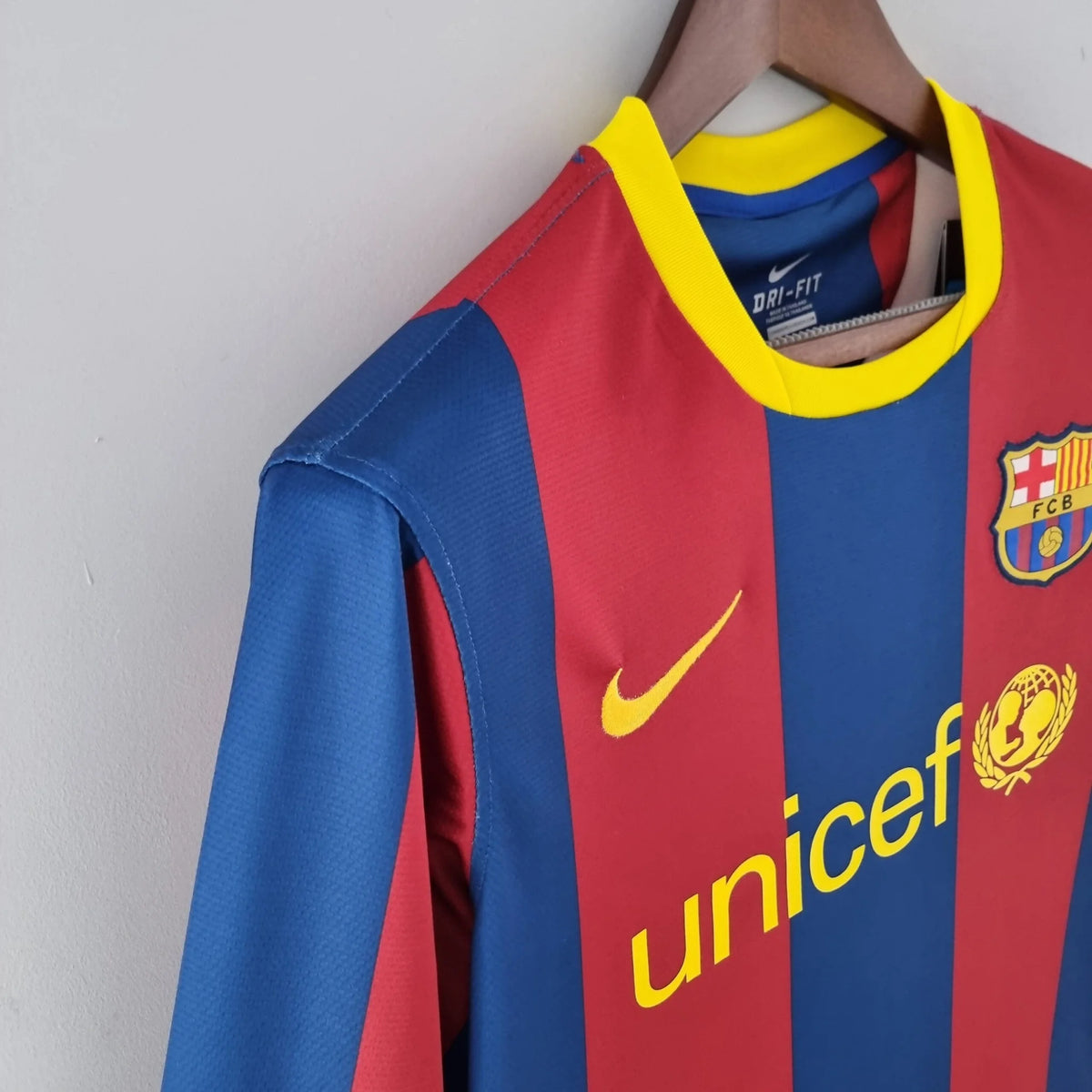 Long Sleeve Jersey Barcelona 2010/11 Nike – Grená