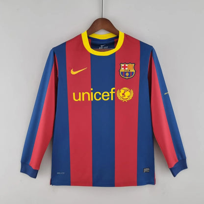 Long Sleeve Jersey Barcelona 2010/11 Nike – Grená