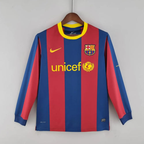 Long Sleeve Jersey Barcelona 2010/11 Nike – Grená