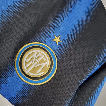 Long Sleeve Jersey Inter Milan Home 2010/11 Nike – Blue & Black