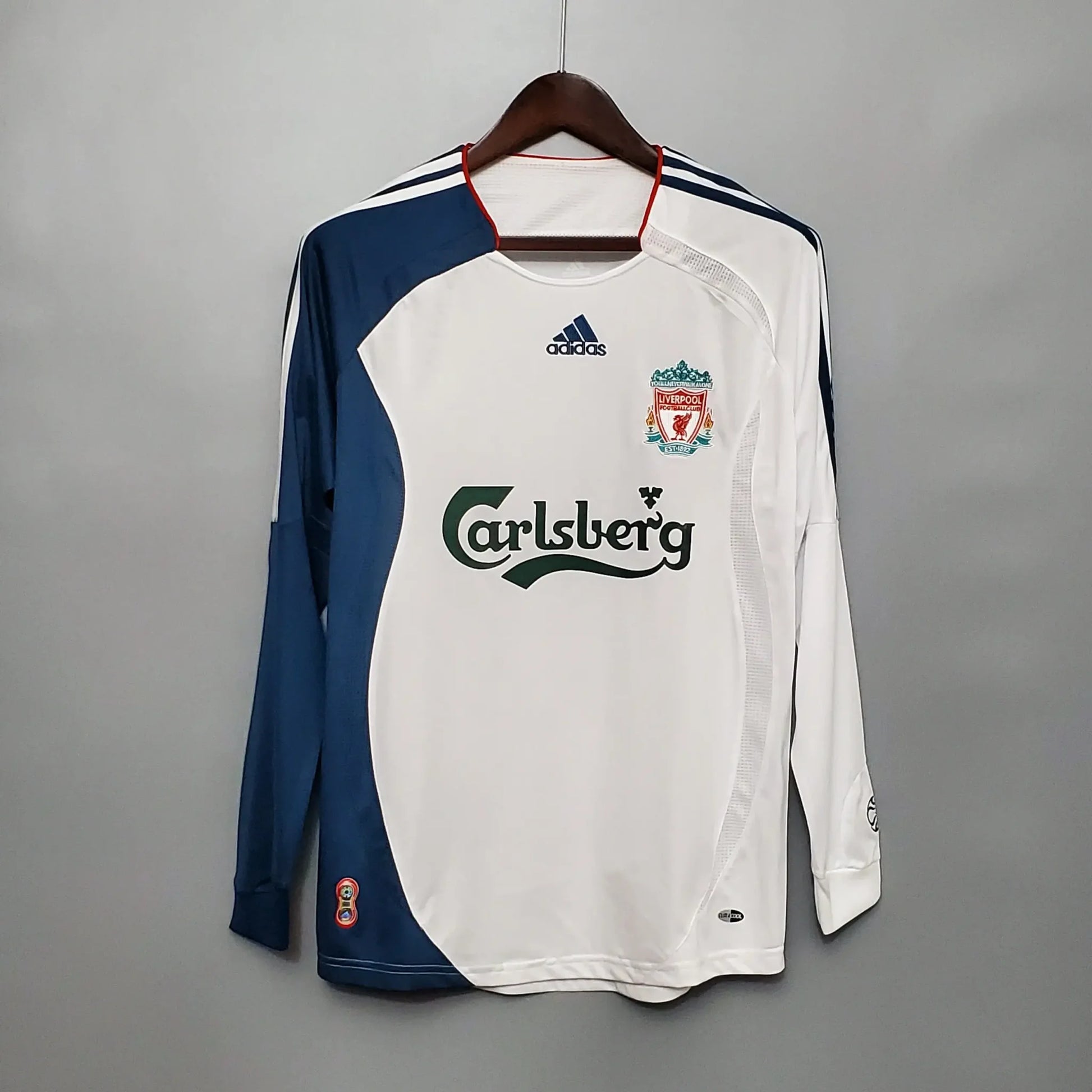 Long Sleeve Jersey Liverpool 2006/07 Adidas – White