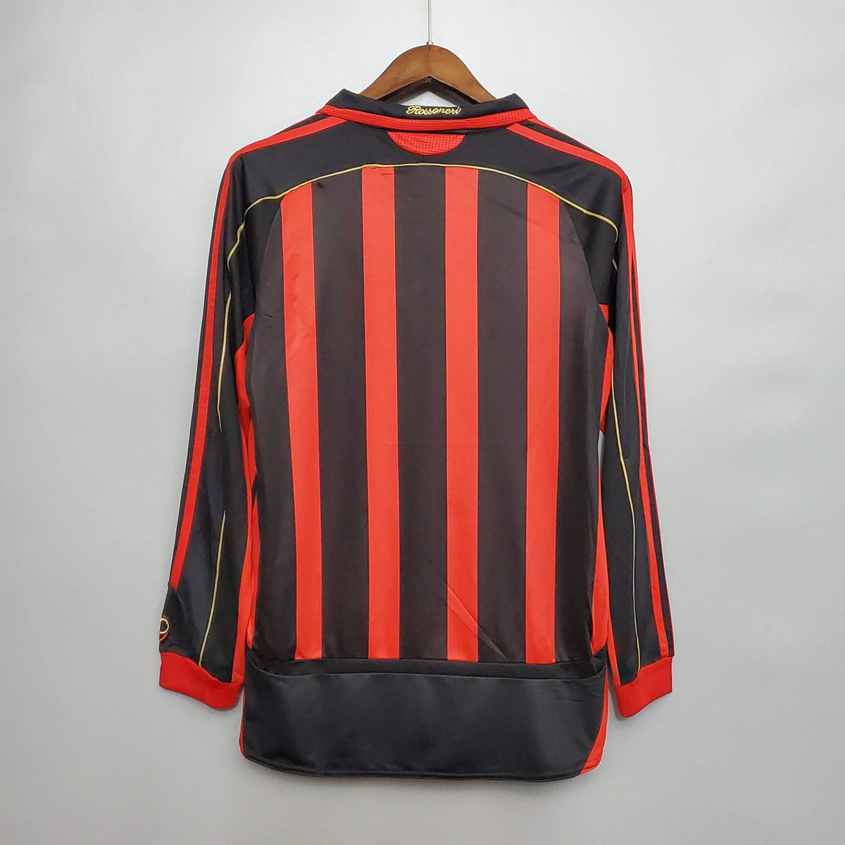 Long Sleeve Jersey Milan 2006/07 Adidas – Black & Red