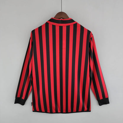Long Sleeve Jersey Milan 1999/2000 Adidas – Black & Red