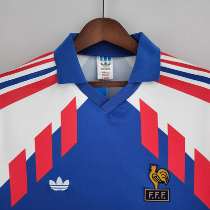 Long Sleeve Jersey France 1988/90 Adidas – Blue