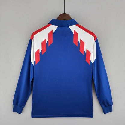 Long Sleeve Jersey France 1988/90 Adidas – Blue