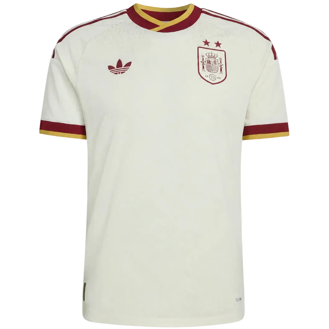 World Champion Spain Shirt - 2 Stars - 2026 - White
