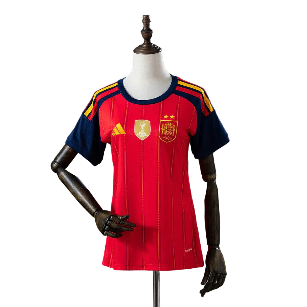 Spain Women's World Champions - 2 Stars - Jersey 2026 - Red