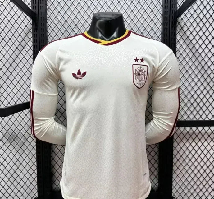 Spain 2026 World Cup Away Long Sleeve Jersey – 2 Stars