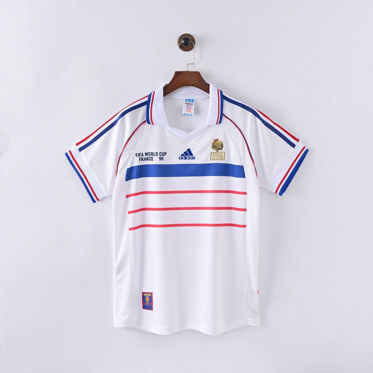 Men's France Retro Vintage 1998 Away Shirt