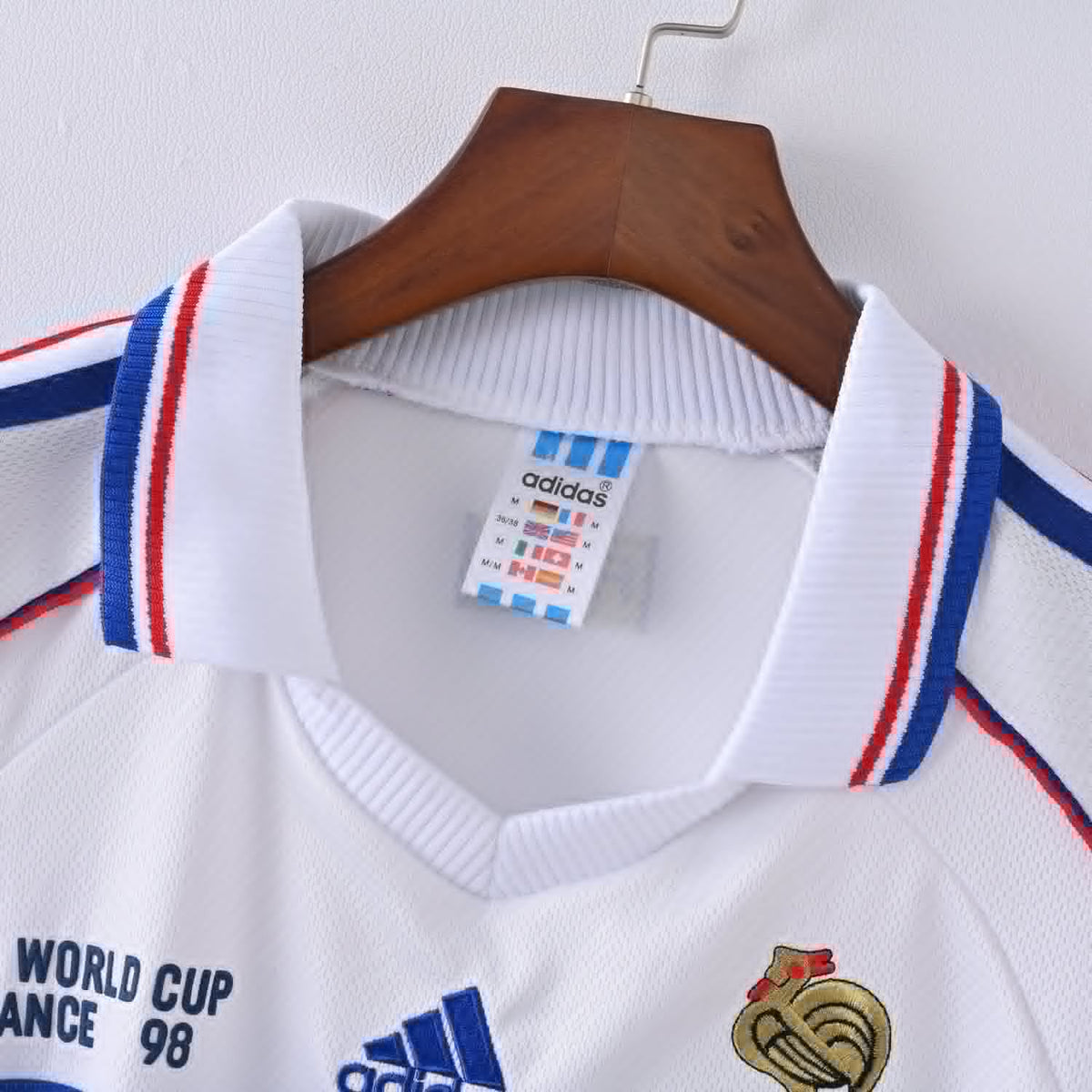 Men's France Retro Vintage 1998 Away Shirt