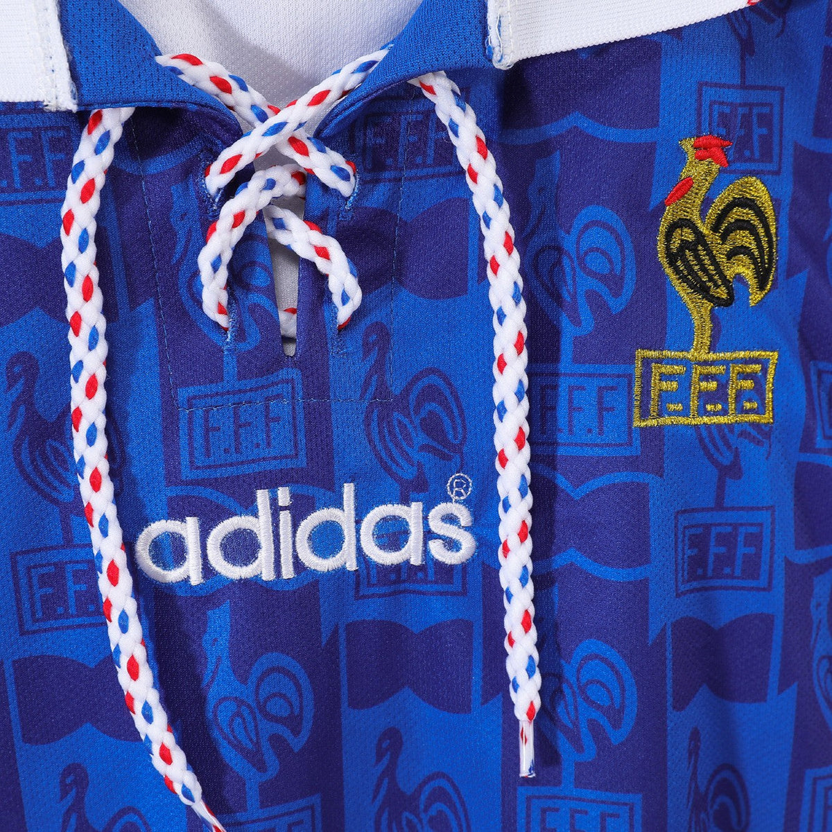Men's France Retro Vintage 1996 Home Jersey