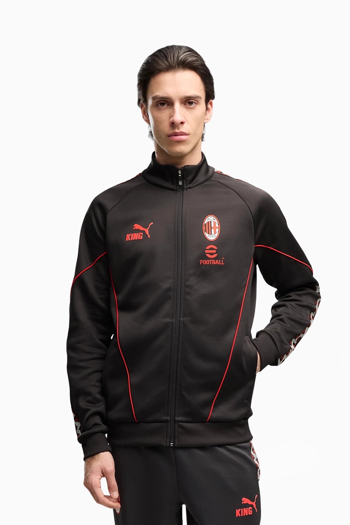 AC Milan 26/27 KING Anthem Sweatshirt - Black