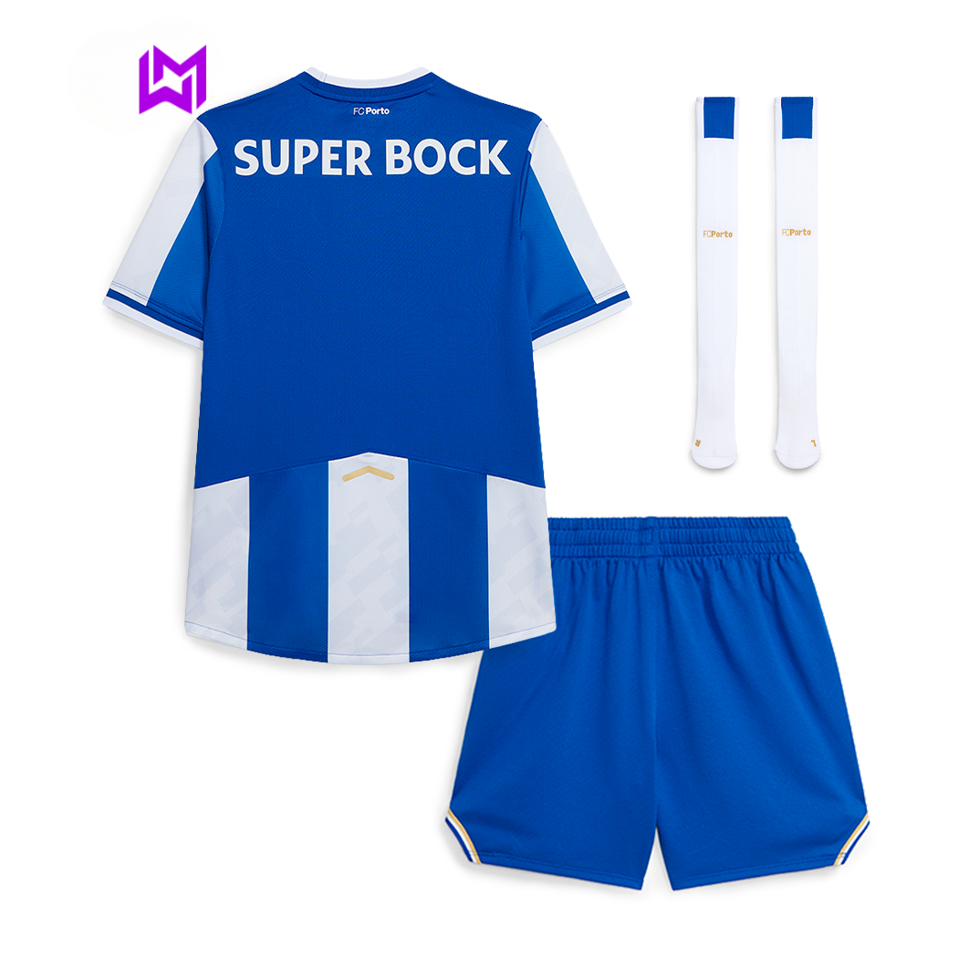 FC Porto 2025/26 Home Kids Kit