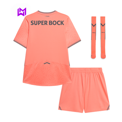 FC Porto 2025/26 Pink Away Kids Kit
