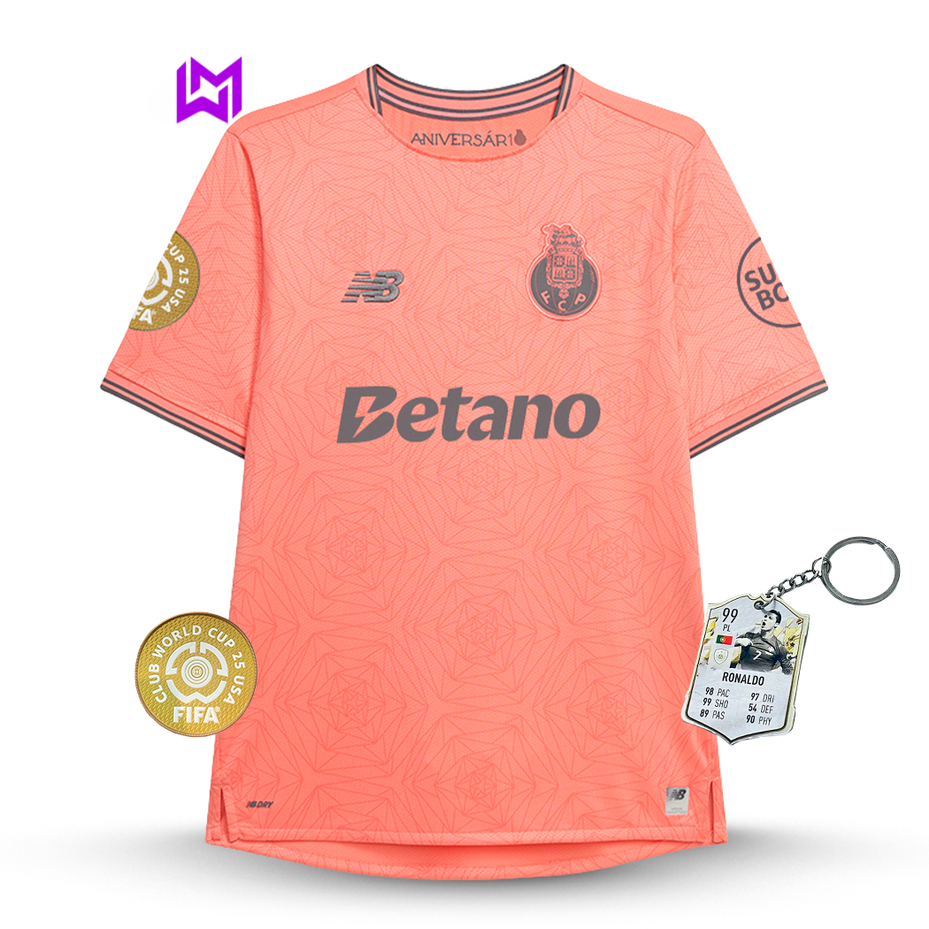 FC Porto 2025/26 Pink Away Jersey