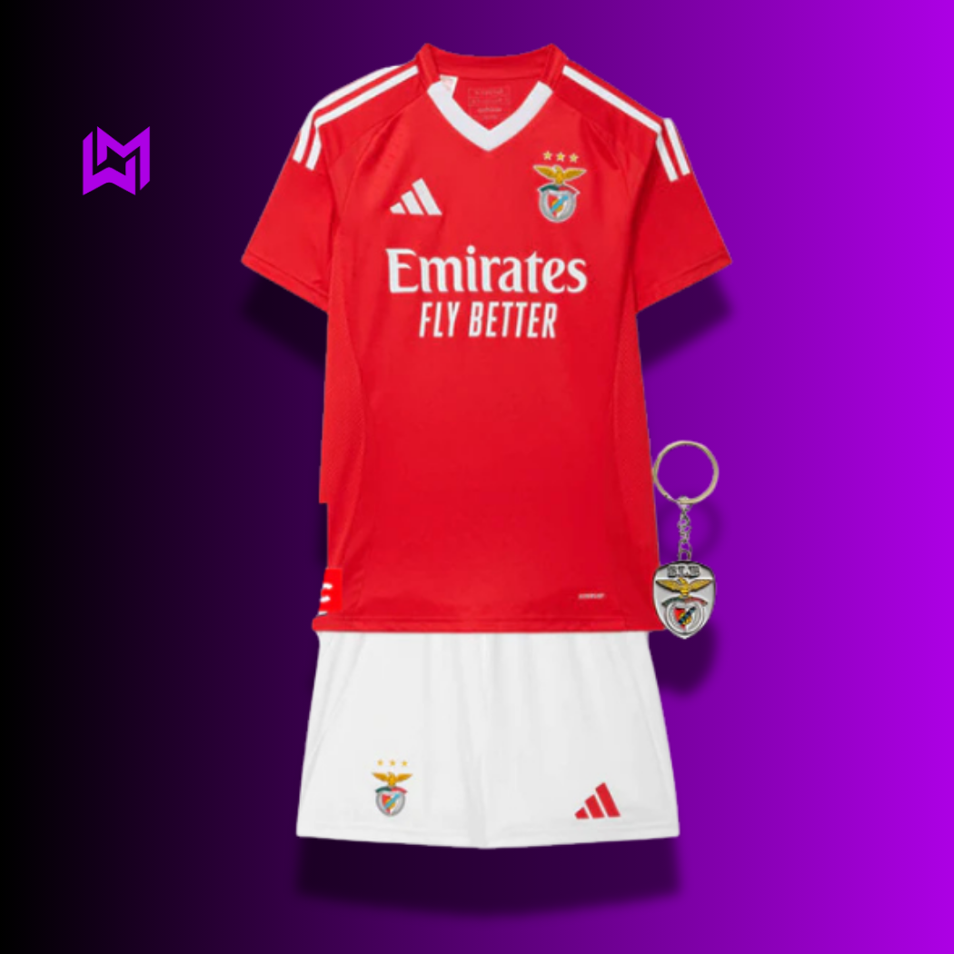Benfica 2024/25 Home Kids Kit