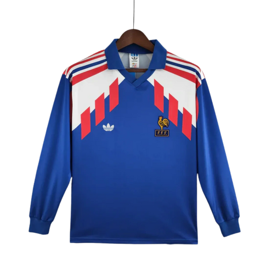 Long Sleeve Jersey France 1988/90 Adidas – Blue