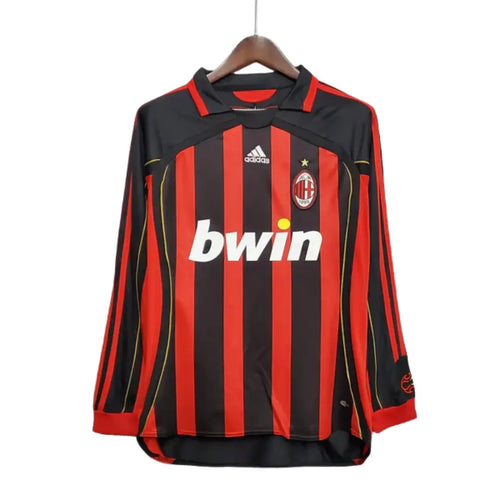 Long Sleeve Jersey Milan 2006/07 Adidas – Black & Red