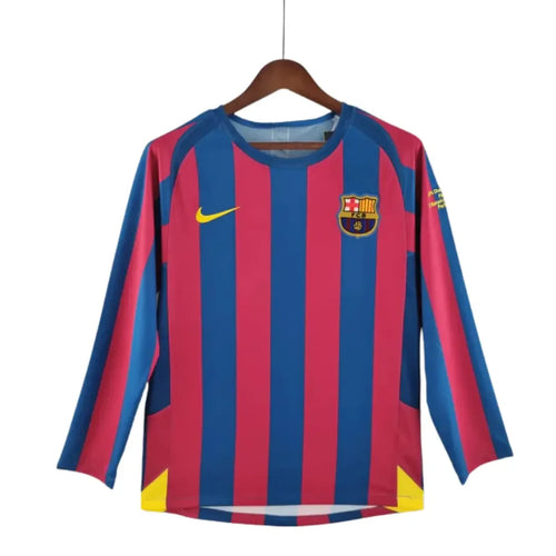 Long Sleeve Jersey Barcelona 2005/06 Nike – Grená
