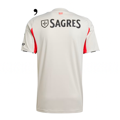 Benfica 2025/26 Beige Away Jersey
