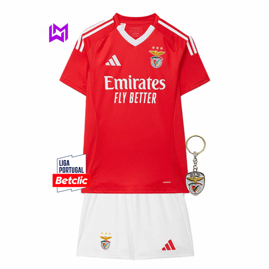 Benfica 2024/25 Home Kids Kit