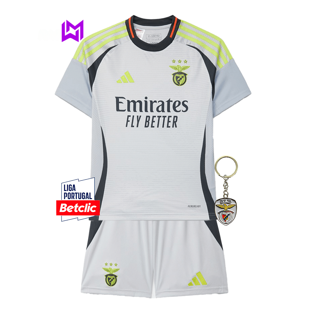 Benfica 2024/25 Third Kids Kit