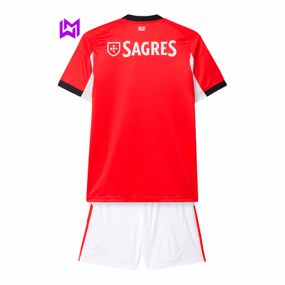 Benfica 2025/26 Home Kids Kit