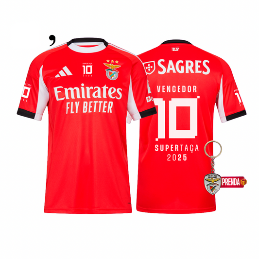 Benfica 2025 Super Cup Winner Home Jersey