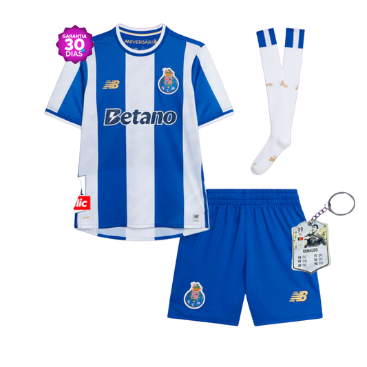 FC Porto 2025/26 Home Kids Kit
