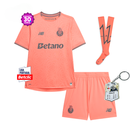 FC Porto 2025/26 Pink Away Kids Kit