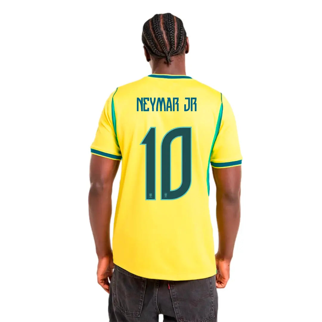 Jersey Brasil Nike Home #10 Neymar Jr 2026/27 Fan Version
