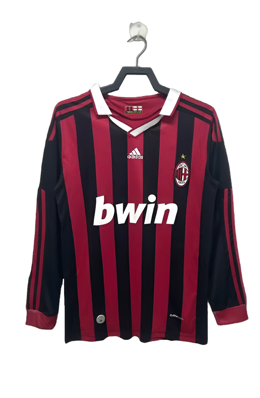 Retro Jersey AC Milan 2009/10 Home Long Sleeve
