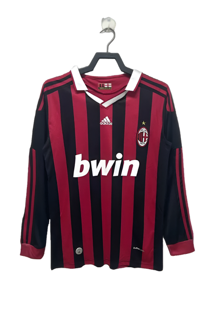 Retro Jersey AC Milan 2009/10 Home Long Sleeve