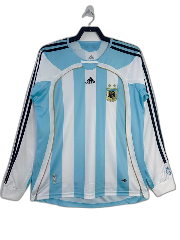 Retro Jersey Argentina 2006/07 Home Long Sleeve