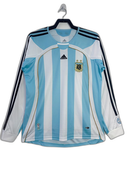Retro Jersey Argentina 2006/07 Home Long Sleeve