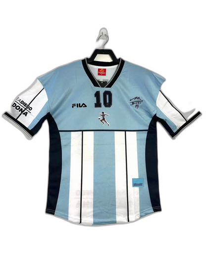 Retro Jersey Argentina 2001 Maradona Commemorative Edition