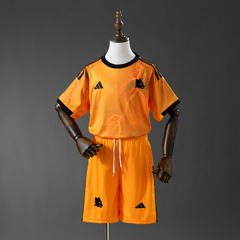 AS Roma 25/26 Kit Infantil Visitante