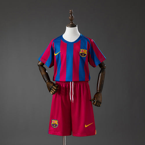FCB 05/06 Kids Home Kit (League Ed.) retro