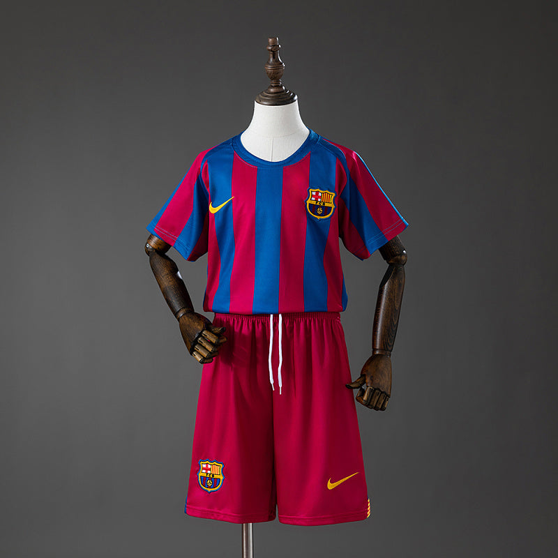 FCB 05/06 Kit Infantil Local (Ed. Liga) retro