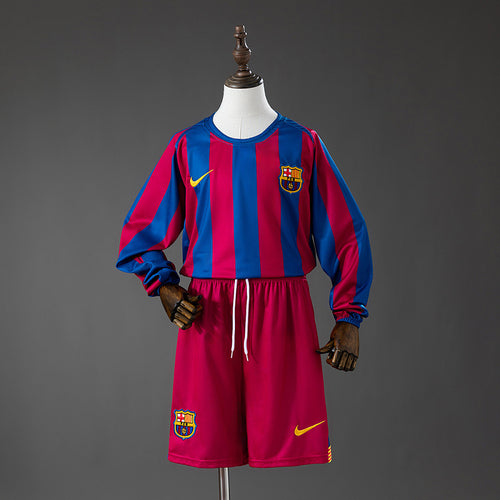 FCB 05/06 Kit Infantil Local (Ed. Liga) Retro ML