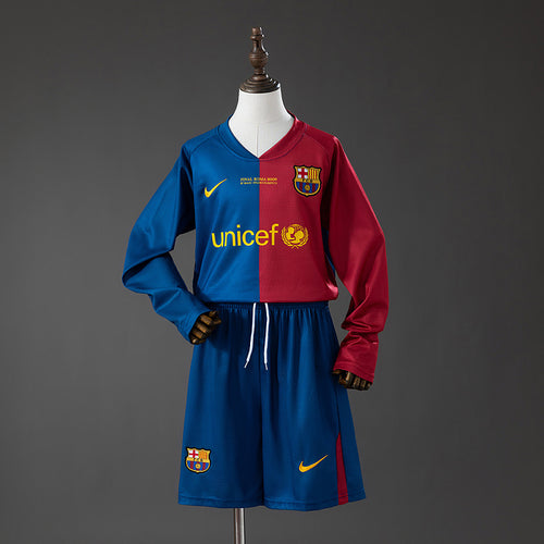 FCB 08/09 Kids Home Kit Retro LS