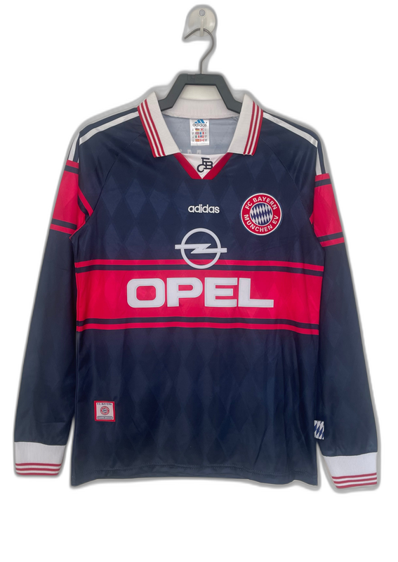 Retro Jersey Bayern Munich 1997/99 Home Long Sleeve