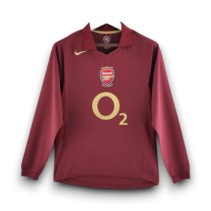 Retro Jersey Arsenal 2005/06 Home Long Sleeve