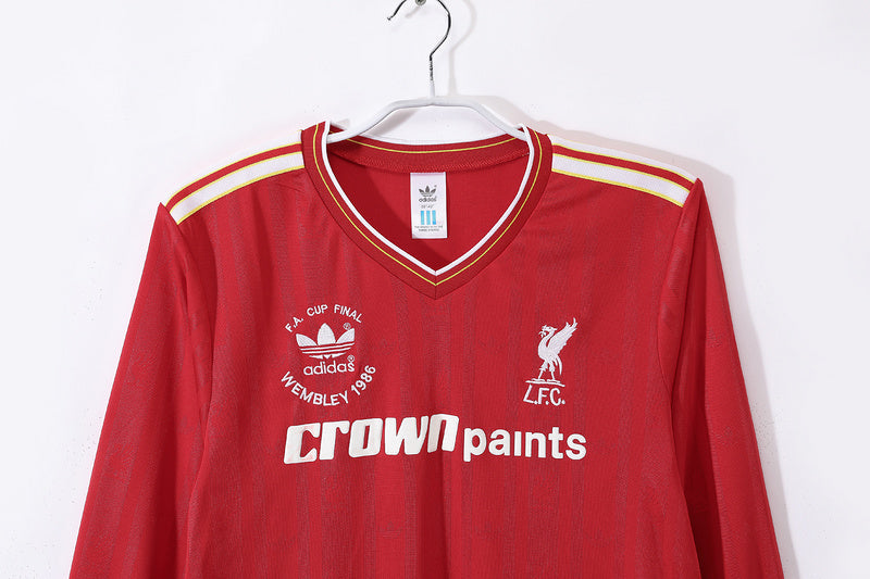 Retro Jersey Liverpool 1986/87 Long Sleeve