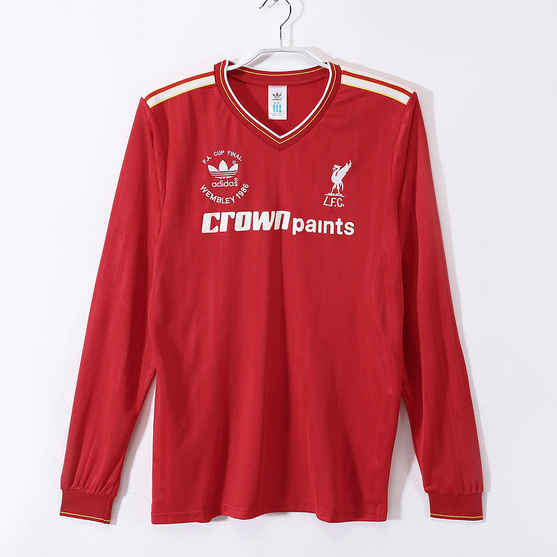Retro Jersey Liverpool 1986/87 Long Sleeve