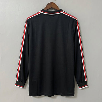 Retro Jersey Manchester United 1998/99 Long Sleeve Special Black