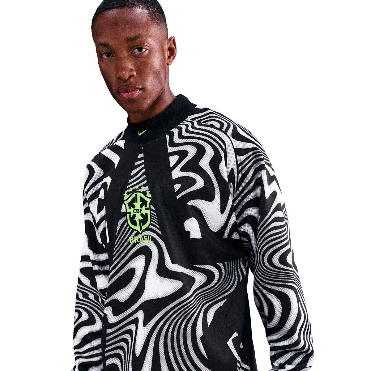 Jersey Brazil Goalkeeper Long Sleeve 2026/27 Fan Version Nike