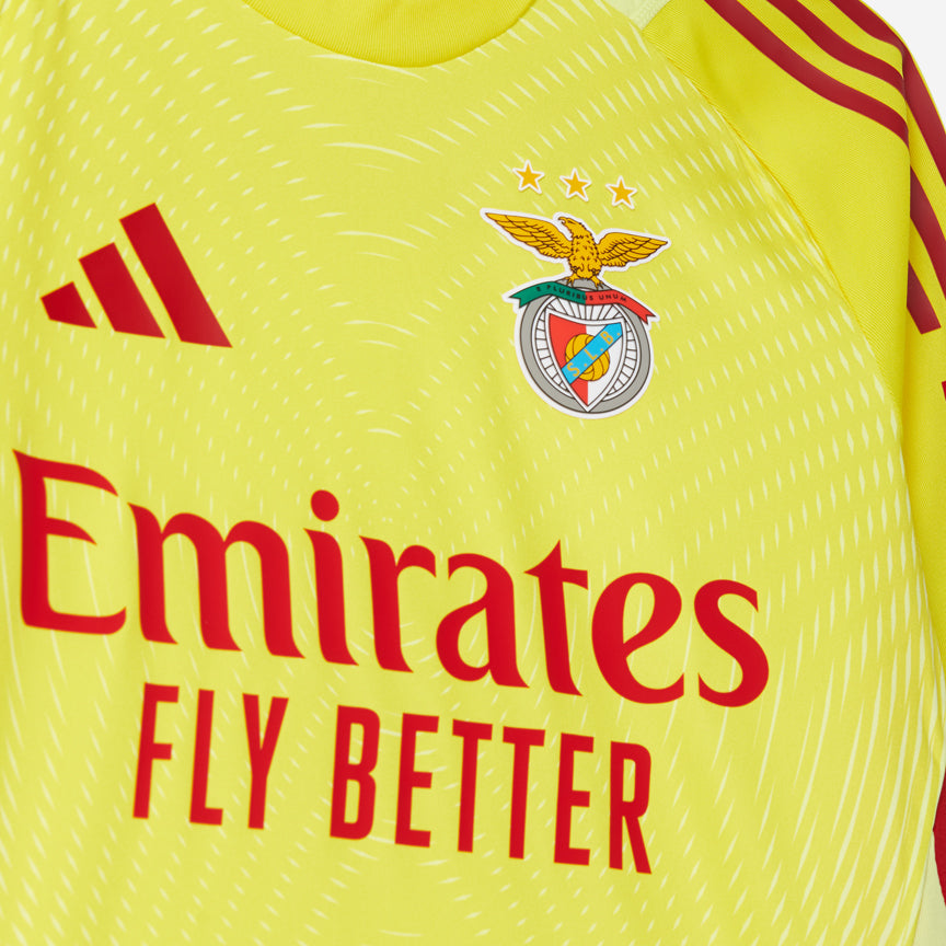 Benfica 2025/26 Yellow Goalkeeper Jersey