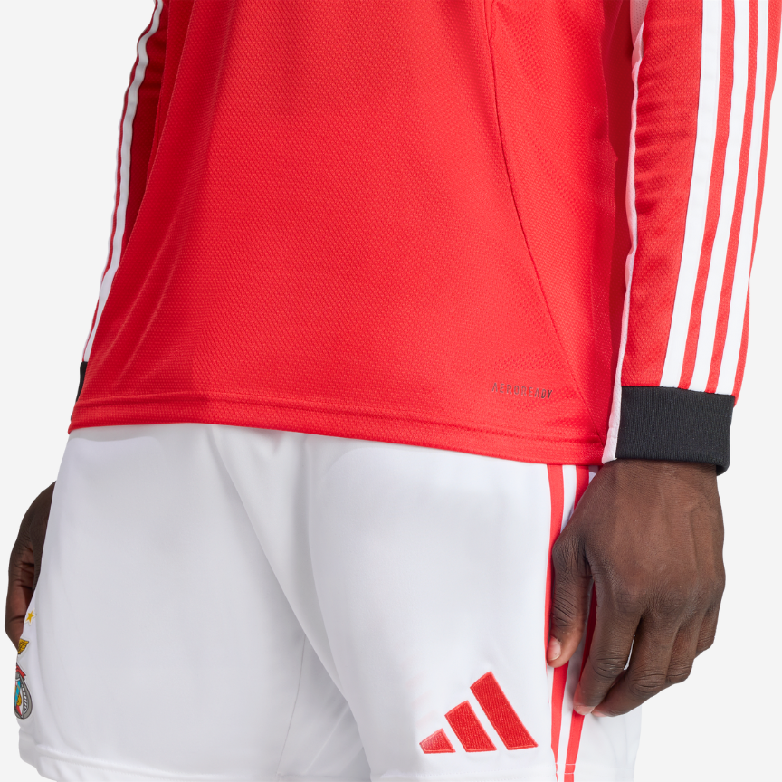 Benfica 2025/26 Long Sleeve Home Jersey