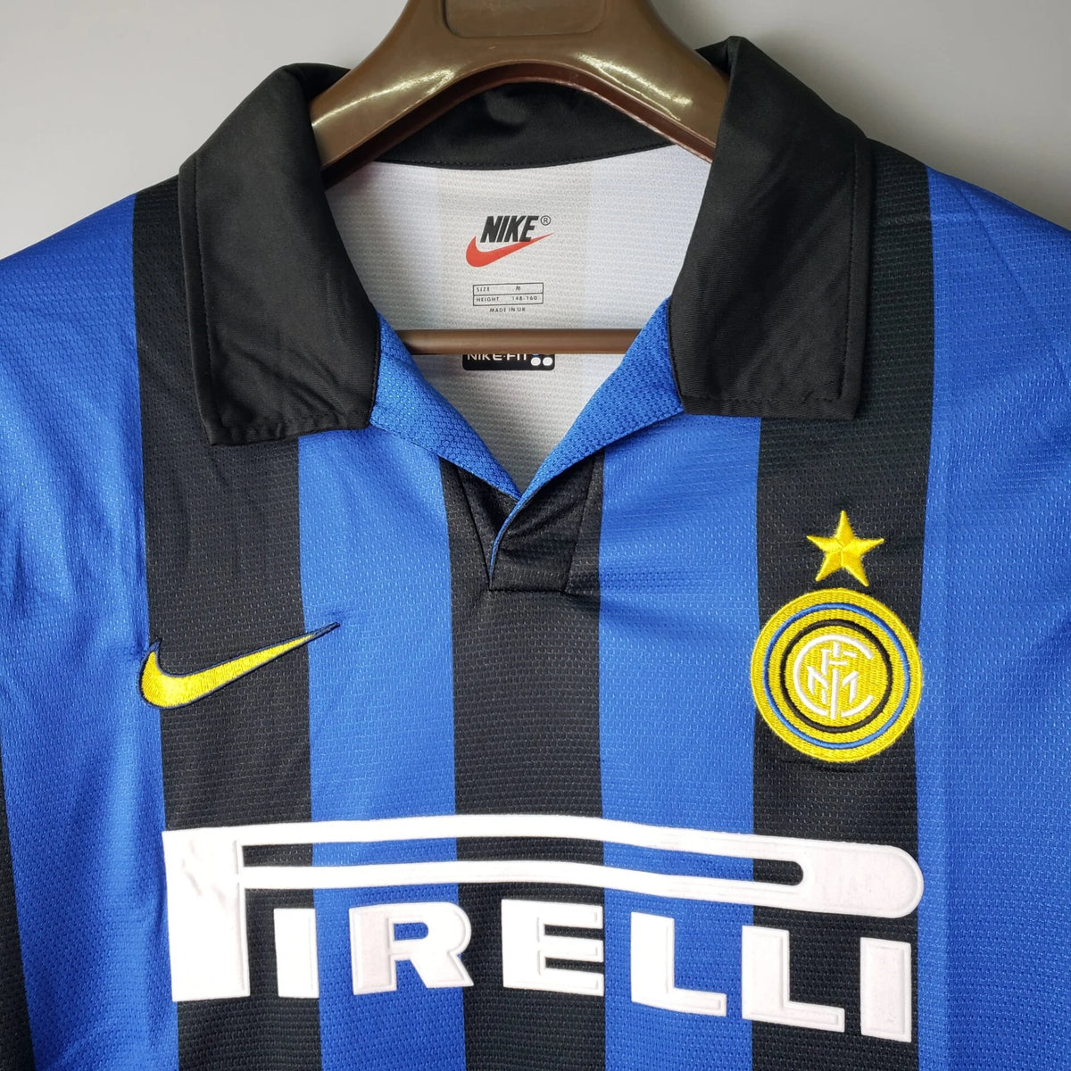 Long Sleeve Jersey Inter Milan Home 1998 Nike – Blue